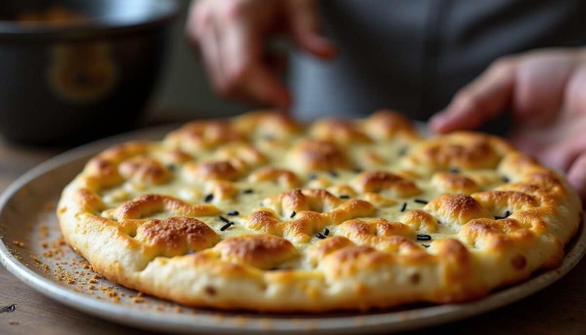 Focaccia de Cyril Lignac : la recette facile pour un délice garanti Focaccia de Cyril Lignac : la recette facile pour un délice garanti