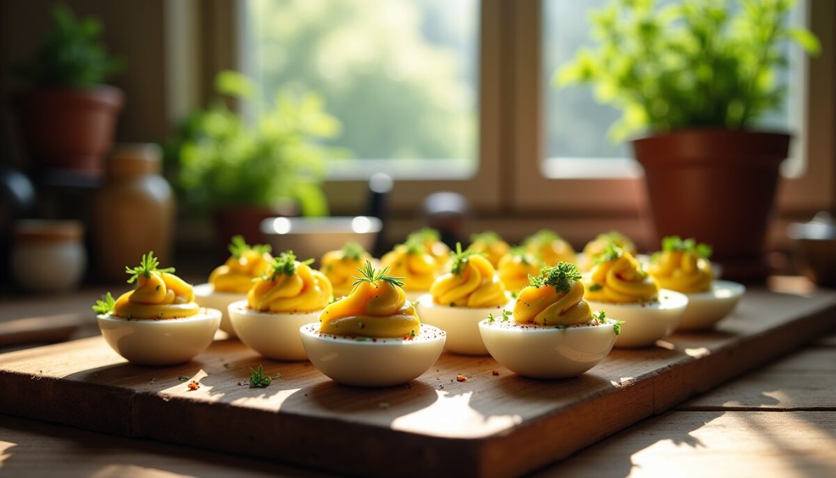 Œufs mimosa : 50 accompagnements simples et savoureux pour sublimer vos repas
