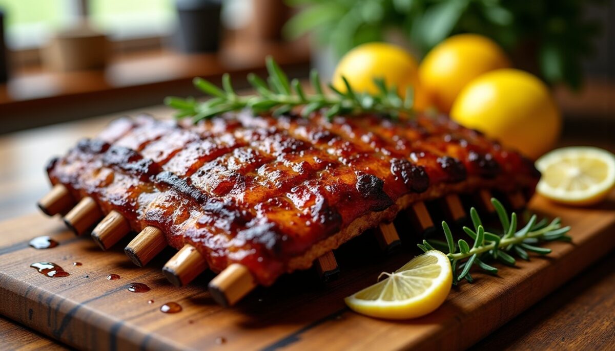 Travers de porc tendres et savoureux au four : la recette simple qui séduit tous les palais Travers de porc tendres et savoureux au four : la recette simple qui séduit tous les palais