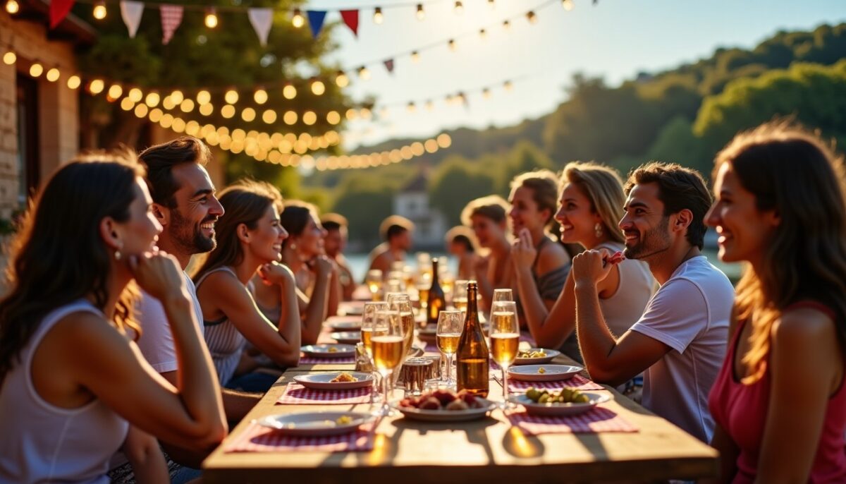 Plongez dans une atmosphère conviviale et joyeuse grâce à une décoration guinguette authentique Plongez dans une atmosphère conviviale et joyeuse grâce à une décoration guinguette authentique