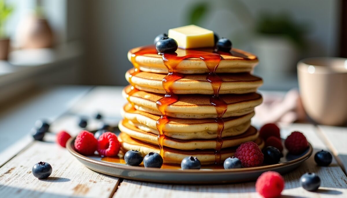 Pancakes moelleux : la recette ultime pour un délice gourmand Pancakes moelleux : la recette ultime pour un délice gourmand