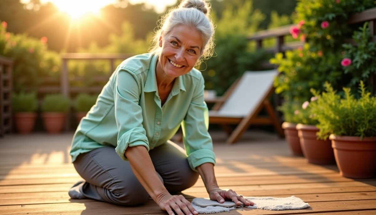 Le secret des grands-mères pour entretenir naturellement votre terrasse en bois