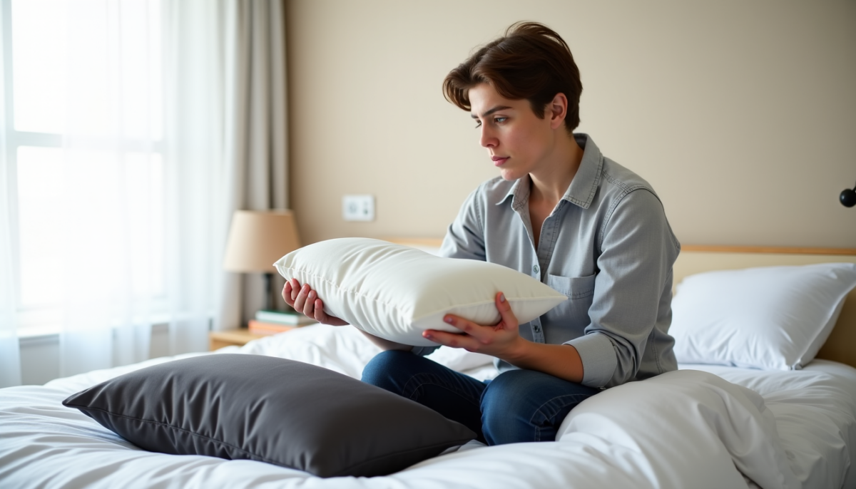 7 erreurs courantes dans le choix d'un oreiller selon votre literie