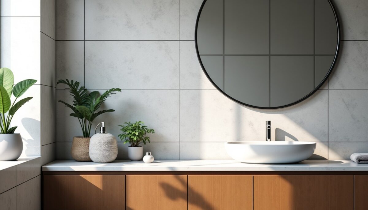Crédence pour salle de bain : astuces déco simples, fonctionnelles et stylées